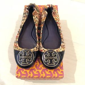 *🎉10X HP🎉* Tory Burch Reva Tweed Serena Flats
